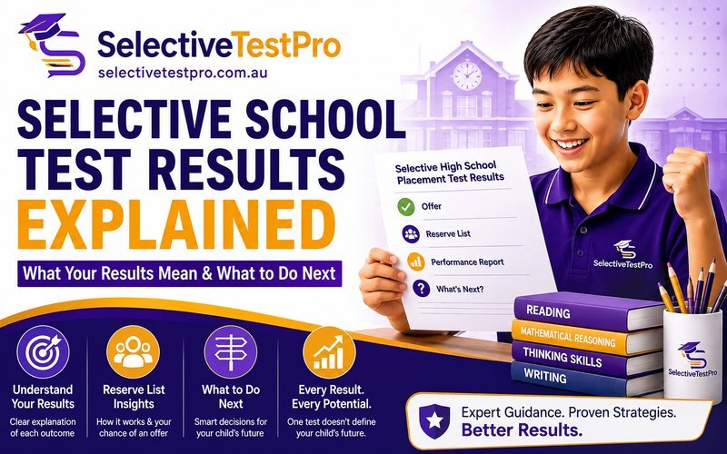 Selective School Test Results Explained | Complete Parent Guide